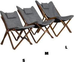 Bo-Camp Urban Outdoor Bloomsbury Relaxstoel - Grijs - S -Outdoor Camping Winkel 1135 900 bo camp bloomsbury s grijs 6