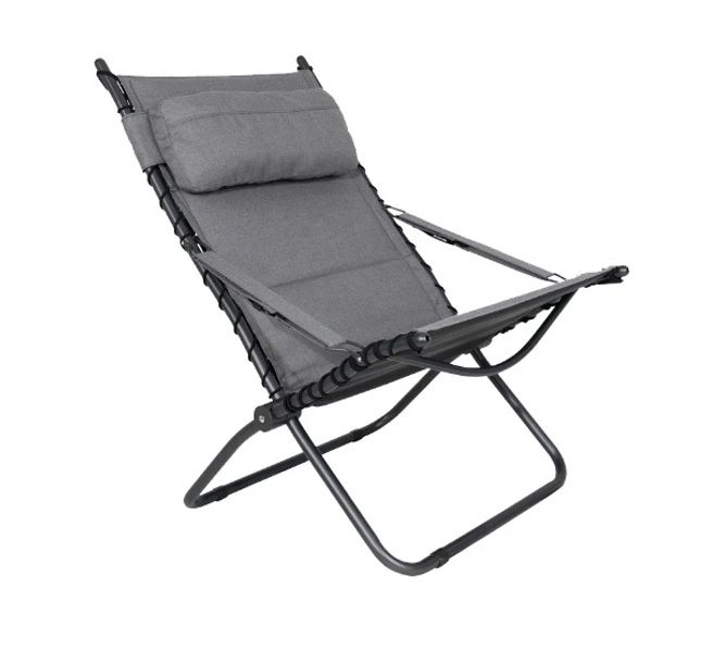 Crespo Tex Comfort AP-262 Loungestoel - Lichtgrijs