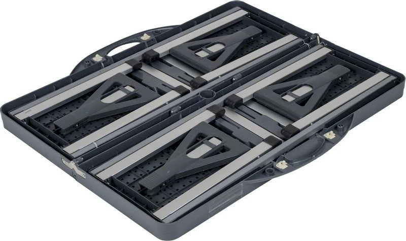 Bo-Camp 130 X 85 Inklapbare Picknicktafel - Grijs 6 Bo-Camp 130 X 85 Inklapbare Picknicktafel - Grijs - Afbeelding 4