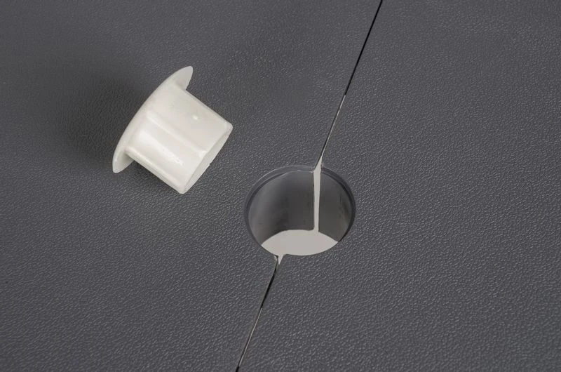 Bo-Camp 130 X 85 Inklapbare Picknicktafel - Grijs 11 Bo-Camp 130 X 85 Inklapbare Picknicktafel - Grijs - Afbeelding 9