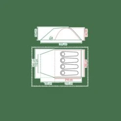Nieuwe Producten -Outdoor Camping Winkel 1900 1900 coleman darwin 4 plus 1
