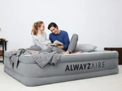 Bestway AlwayzAire Comfort Luchtbed - Queensize - Ingebouwde Elektrische Pomp -Outdoor Camping Winkel 900 1200 67706 18