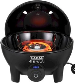 CADAC E-Braai Elektrische Barbecue - Zwart -Outdoor Camping Winkel 900 764 5840 20 04 e braai 40 16