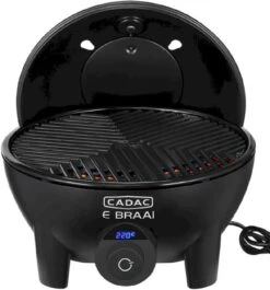 CADAC E-Braai Elektrische Barbecue - Zwart -Outdoor Camping Winkel 900 839 5840 20 04 e braai 40 13
