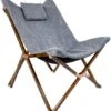 Bo-Camp Urban Outdoor Bloomsbury Vlinderstoel - Grijs - M -Outdoor Camping Winkel 972 900 1200369