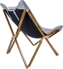 Bo-Camp Urban Outdoor Bloomsbury Vlinderstoel - Grijs - M -Outdoor Camping Winkel 988 900 1200369 7