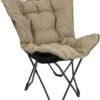 Bo-Camp Urban Outdoor Grainger Vlinderstoel - Beige -Outdoor Camping Winkel bo camp grainger vlinderstoel beige 3