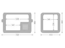 Dometic CFX3 55 Compressor Koelbox - 55 Liter -Outdoor Camping Winkel cfx3 55