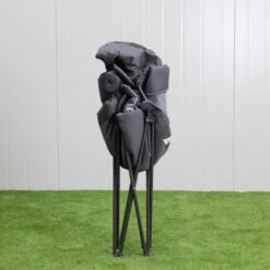 Kampa XL High Back Chair Fog Vouwstoel - Grijs -Outdoor Camping Winkel xlhighbackfog