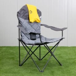 Kampa XL High Back Chair Fog Vouwstoel - Grijs -Outdoor Camping Winkel xlhighbackfog3